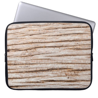Housse Pour Ordinateur Portable Texture en bois foncé. arrière - plan Abstrait Vin