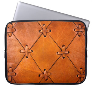 Housse Pour Ordinateur Portable Texture en cuir.