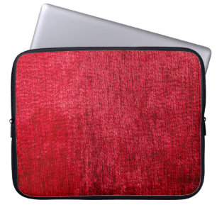 Housse Pour Ordinateur Portable Texture rouge fabriqué abstrait, arrière - plan, t