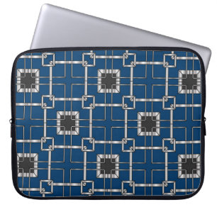 Housse Pour Ordinateur Portable Texture vintage décorative Abstraite. Illustration