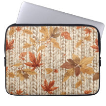 Thanksgiving,Autumn Leaves Crochet Style Backgroun