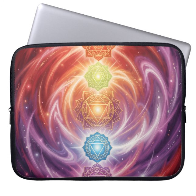 Housse Pour Ordinateur Portable The 7 Chakras´10 (Devant)