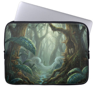Housse Pour Ordinateur Portable The mysterious forest Electronics Bag