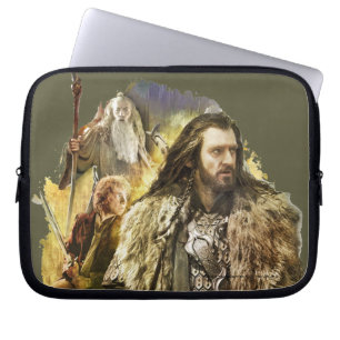 Housse Pour Ordinateur Portable THORIN OAKENSHIELD™, BILBO BAGGINS™, Gandalf