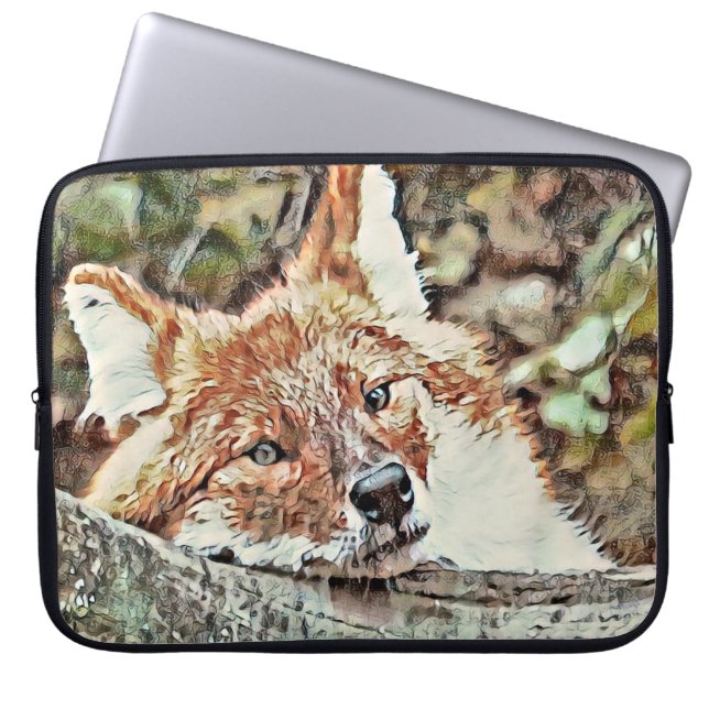 Housse Pour Ordinateur Portable Toony Fox (Devant)