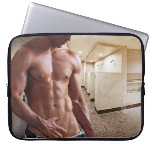 Housse Pour Ordinateur Portable Torse d'homme musclé torse nu sixpack de SlipperyJ