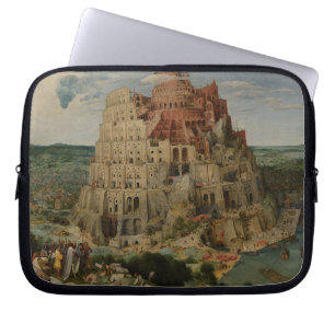 Housse Pour Ordinateur Portable Tour de Babel de Pierre Bruegel l'Ancien