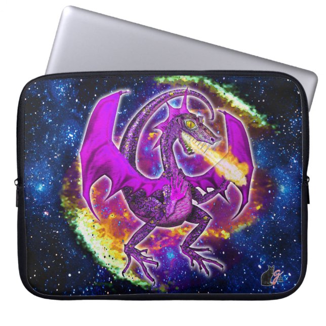 Housse Pour Ordinateur Portable Tourmaline Dragon Portable Sleeve (Devant)