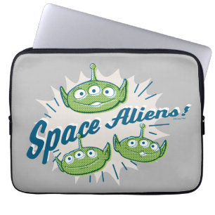 Housse Pour Ordinateur Portable Toy Story 4 "Aliens spatiaux" Retro Graphic