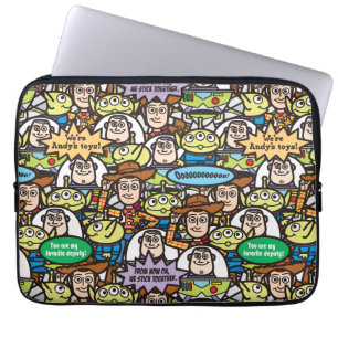 Housse Pour Ordinateur Portable Toy Story Motif de jouet mou