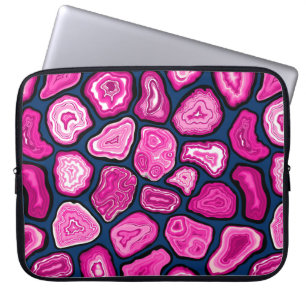 Housse Pour Ordinateur Portable Tranches d'agneau rose