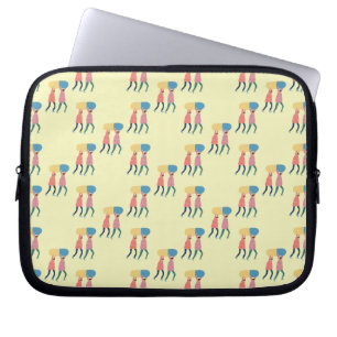 Housse Pour Ordinateur Portable Transport d'un motif de pilule
