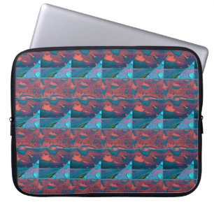 Housse Pour Ordinateur Portable Travel, un Motif Abstrait