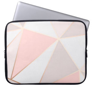 Housse Pour Ordinateur Portable Triangles géométriques modernes