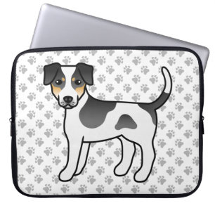 Housse Pour Ordinateur Portable Tricolore Danois-Suédois Farmdog mignon chien de d