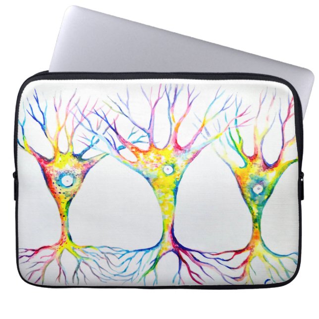 Housse Pour Ordinateur Portable trio de neurones pyramidaux (Devant)