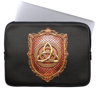 Housse Pour Ordinateur Portable Triquetra Mystique Héraldique