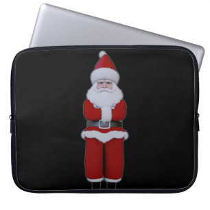 Housse Pour Ordinateur Portable Triste Père Noël déçue Noël Joyeux Fêtes