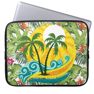 Housse Pour Ordinateur Portable Tropical