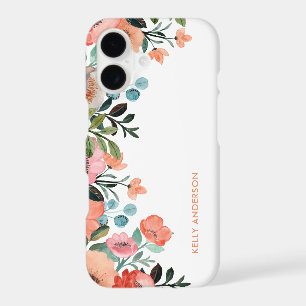 Housse pour ordinateur portable tropical girly aqu
