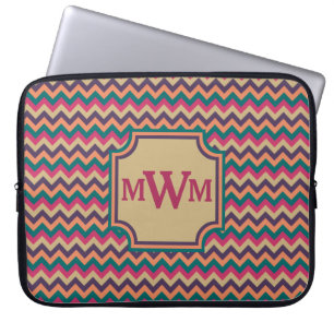 Housse pour ordinateur portable Tropical Zigzag