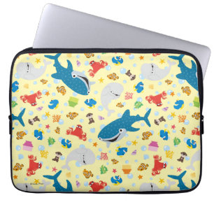 Housse Pour Ordinateur Portable Trouver un Motif jaune sanglant