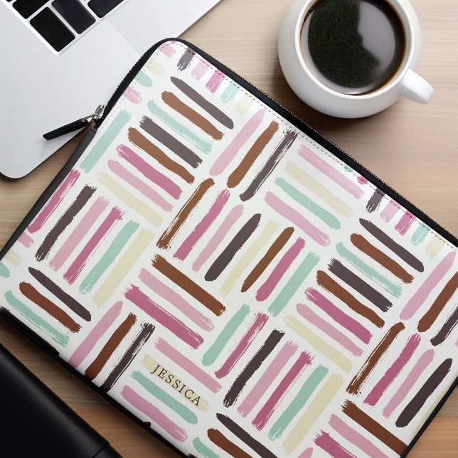 Housse Pour Ordinateur Portable Trucs de pinceau colorés Personnalisés (Créateur téléchargé)