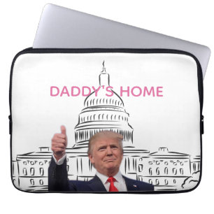 Housse Pour Ordinateur Portable Trump 2024 Reprendre l'Amérique à la maison de pap