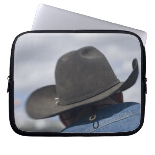 Housse Pour Ordinateur Portable Tucson, Arizona. Casquettes de cow-boy en usage à