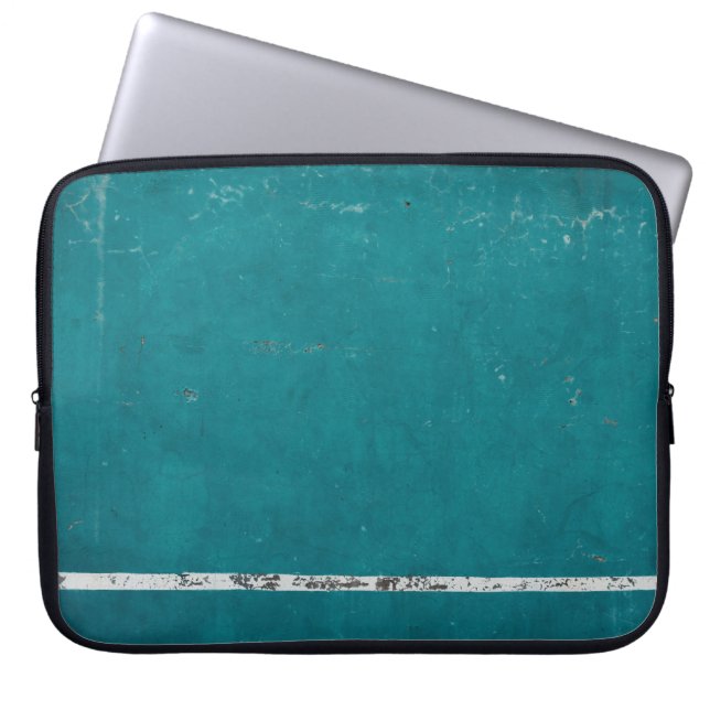 Housse Pour Ordinateur Portable Turquoise (Devant)