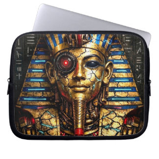 Housse Pour Ordinateur Portable Tutankhamun 2.0: The Cyber King
