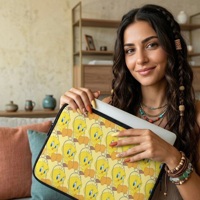 Housse Pour Ordinateur Portable Tweety Laptop Sleeve (Créateur téléchargé)