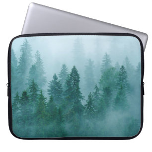 Housse Pour Ordinateur Portable Un matin froid dans le Parc National de Ceahlau, R