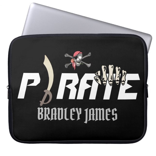 Housse Pour Ordinateur Portable Un pirate | International Talk Like a Pirate day (Devant)