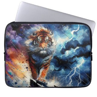 Housse Pour Ordinateur Portable Un tigre majestueux