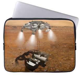 Housse Pour Ordinateur Portable Un Véhicule Ascent Quittant Mars.