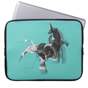Housse Pour Ordinateur Portable Unicorne numérique