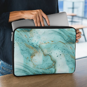 Housse Pour Ordinateur Portable Unique Moderne Et Design Marbre Fissures Art Motif