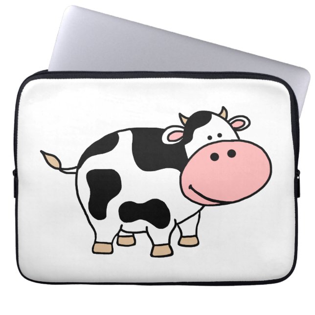 Housse Pour Ordinateur Portable Vache (Devant)