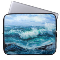 Vagues dans l'océan. Impressionnisme moderne, mode