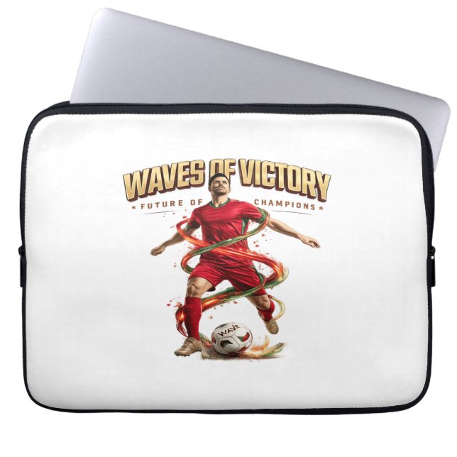 Housse Pour Ordinateur Portable vagues de victoire (Devant)
