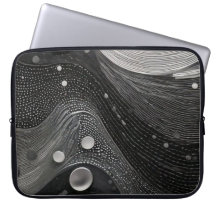 vagues noires et blanches de luxe