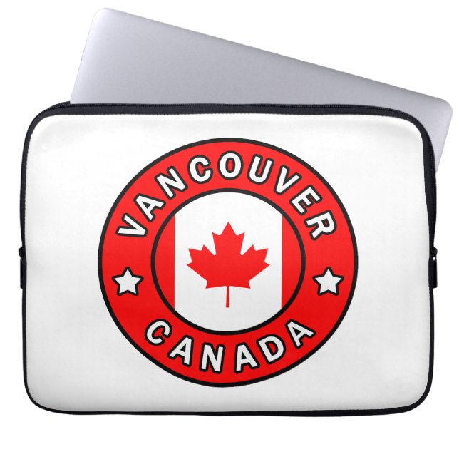 Housse Pour Ordinateur Portable Vancouver Canada (Devant)