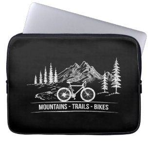 Housse Pour Ordinateur Portable Vélos Mountain Trail - Vélo cycliste Rider