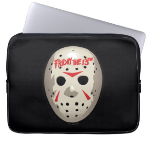 Housse Pour Ordinateur Portable Vendredi 13   Graphique de masque de hockey