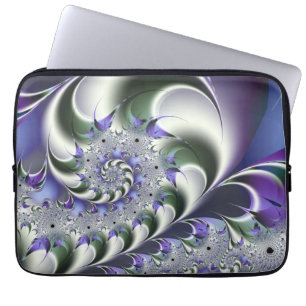 Housse Pour Ordinateur Portable Ventilateur Spiral mignon Cool Art Abstrait modern