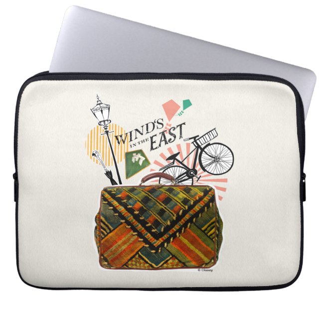 Housse Pour Ordinateur Portable Vents à l'est (Devant)