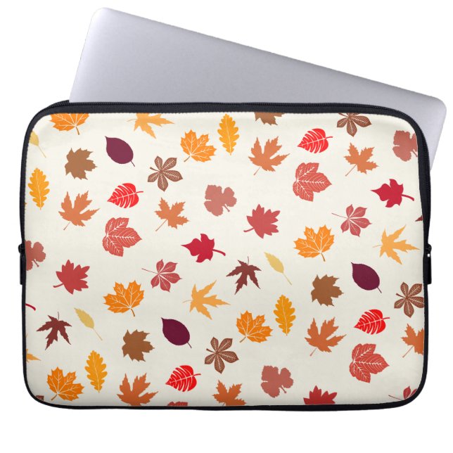 Housse Pour Ordinateur Portable Vibes Automne Feuilles Automne (Devant)