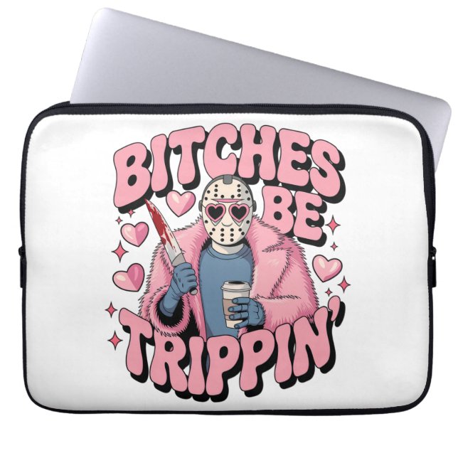 Housse Pour Ordinateur Portable Vibes de Valentine (Devant)