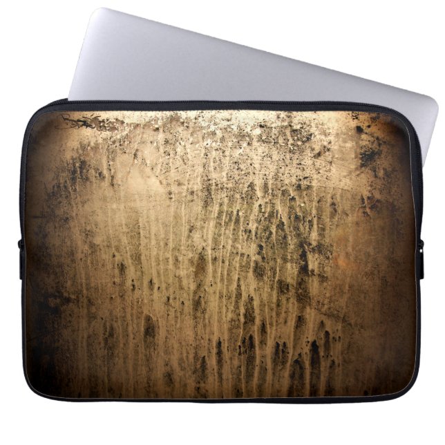 Housse Pour Ordinateur Portable Vieil brun la nuit (Devant)